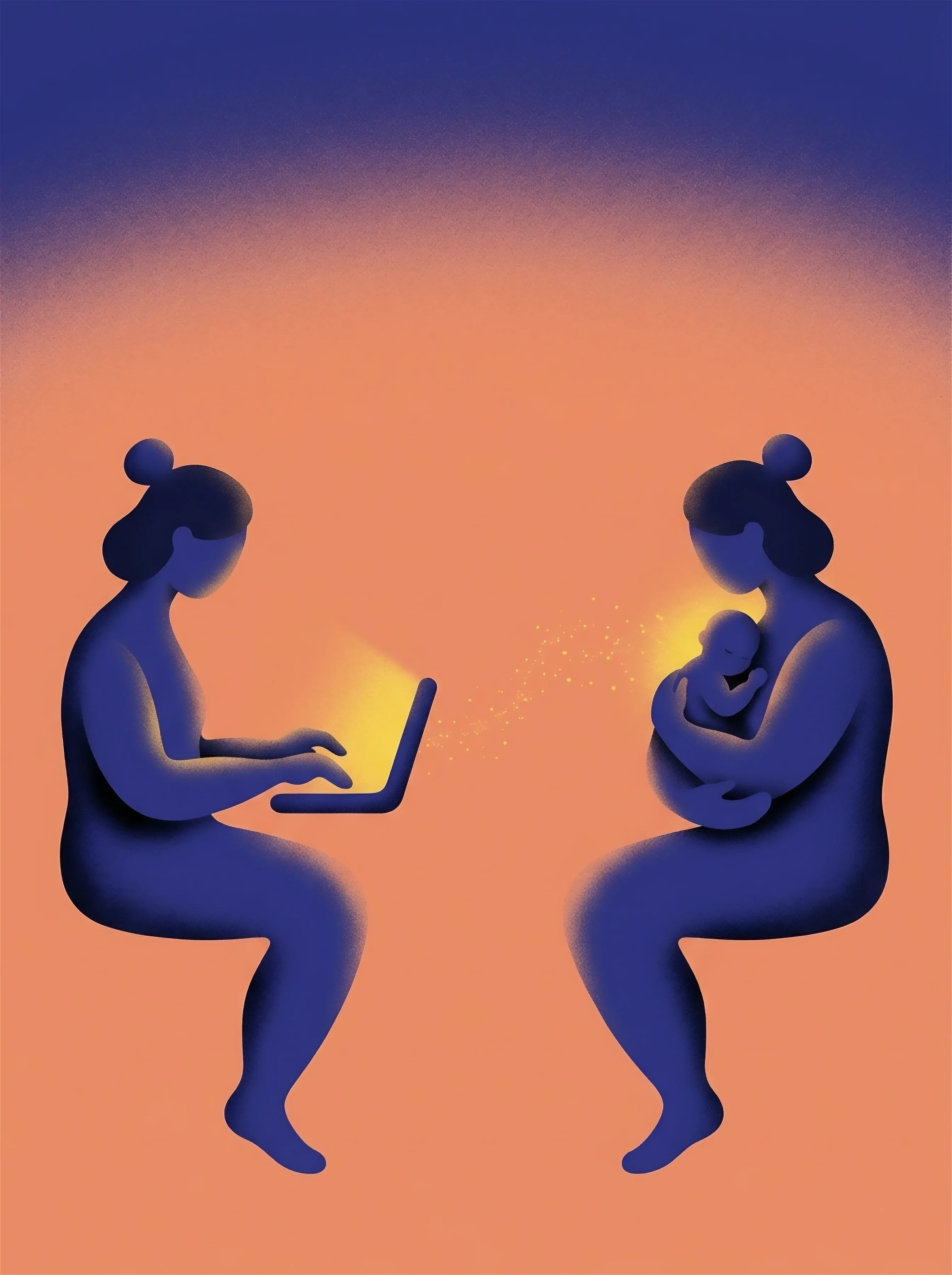 Il senso di colpa del genitore che lavora