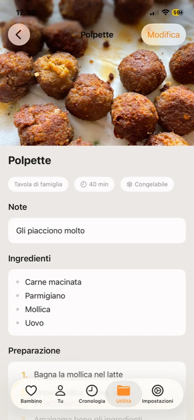 Ribbon Family — le tue ricette personali