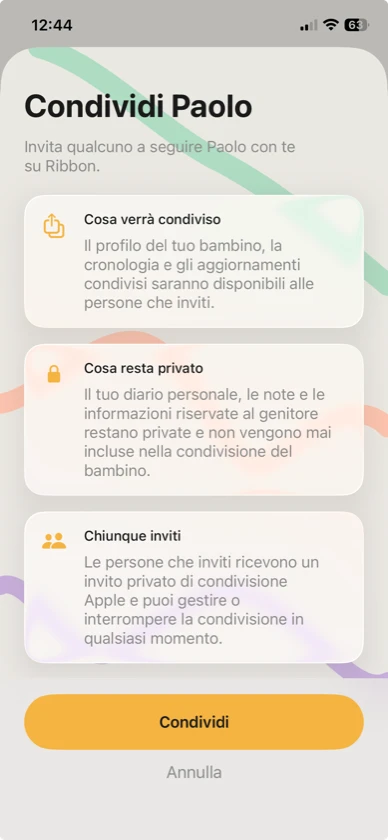 Seguite il bambino insieme