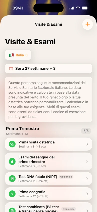 Visite ed esami in gravidanza — il calendario completo per il tuo paese